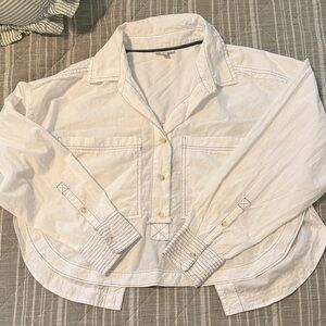 Pilcro White Button Down Shirt